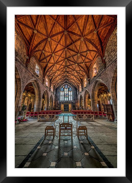 British Cathedral Framed Mounted Print by Adrian Evans