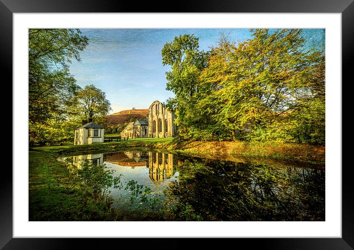 Abbey Pond Framed Mounted Print by Adrian Evans