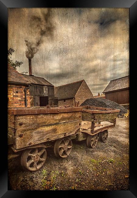 Victorian Colliery Framed Print by Adrian Evans