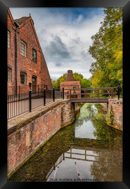 China Works Coalport  Framed Print by Adrian Evans