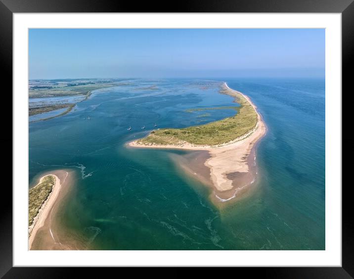 Scolt Head Island  Framed Mounted Print by Gary Pearson