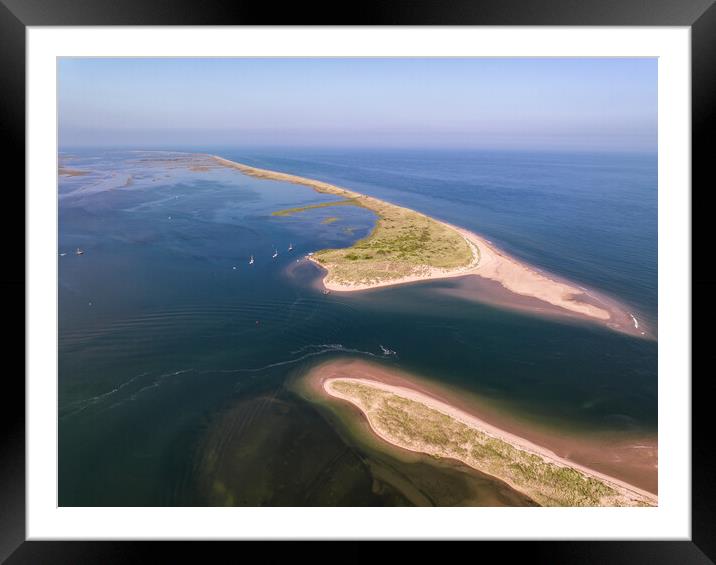 Scolt Head Island in Norfolk Framed Mounted Print by Gary Pearson