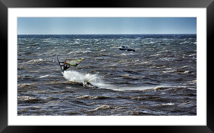 Lift off Framed Mounted Print by Gary Pearson