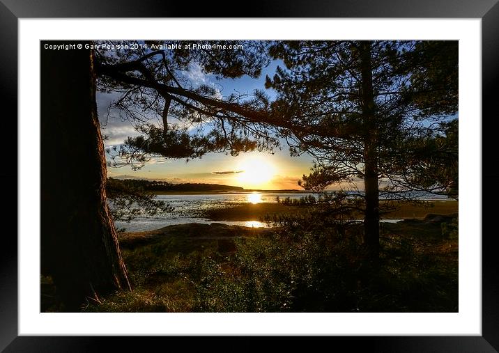  Holkham bay  Framed Mounted Print by Gary Pearson