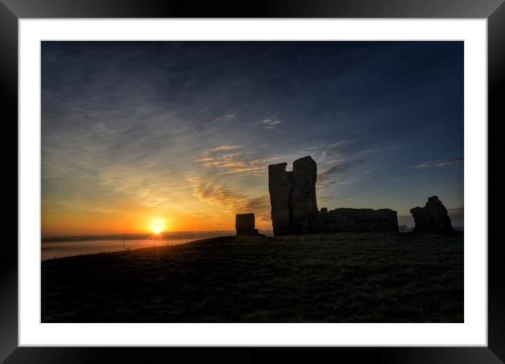 The ruins of St James church, Bawsey Framed Mounted Print by Gary Pearson