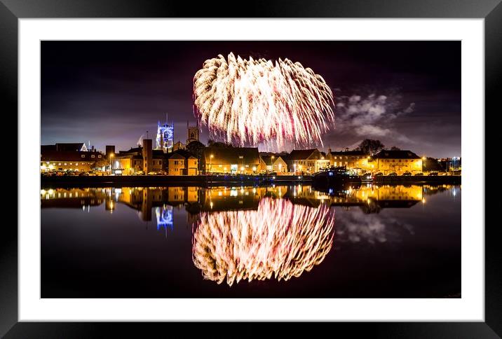 Fawkes in The Walks Framed Mounted Print by Gary Pearson