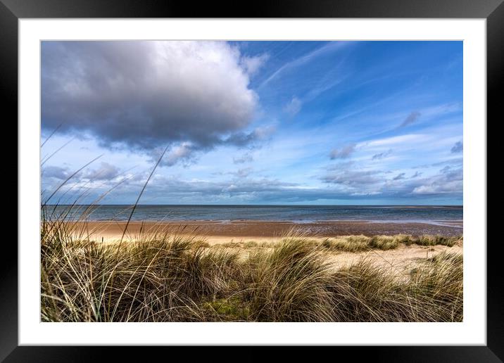 Brancaster beach  Framed Mounted Print by Gary Pearson