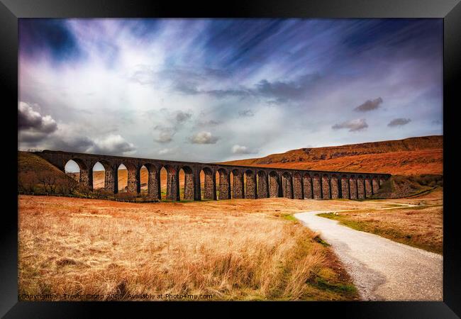 The Iconic Ribblehead Viaduct Framed Print by Trevor Camp