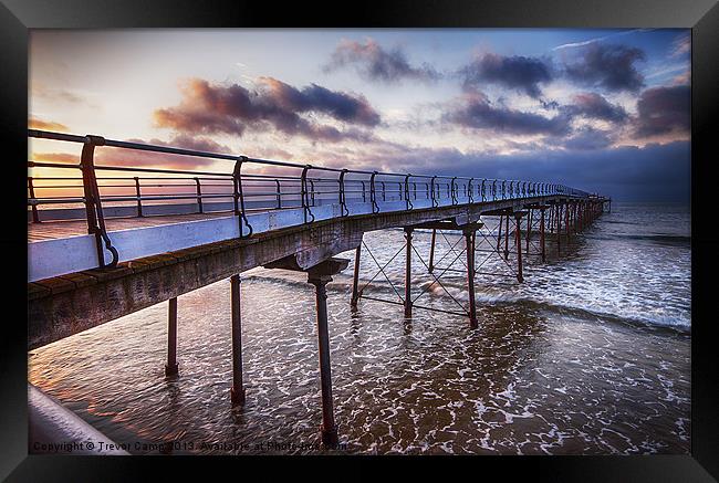 Beyond The Light Framed Print by Trevor Camp