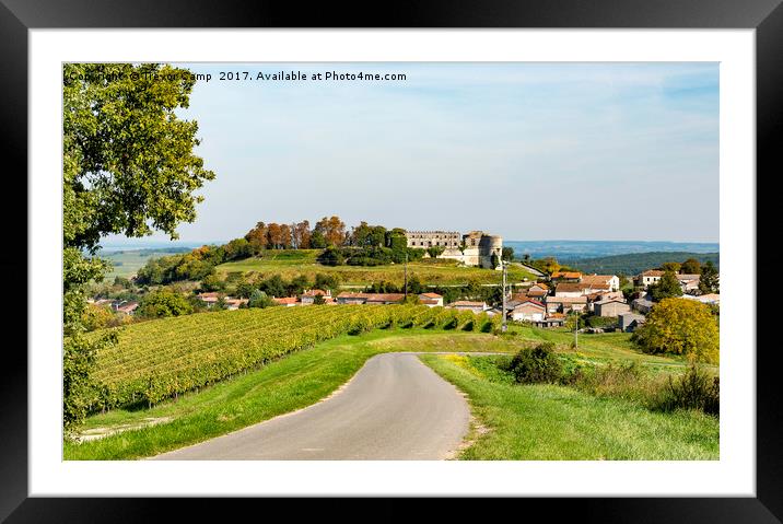 Bouteville Framed Mounted Print by Trevor Camp