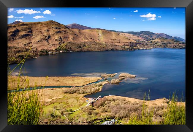 Catbells Framed Print by Trevor Camp