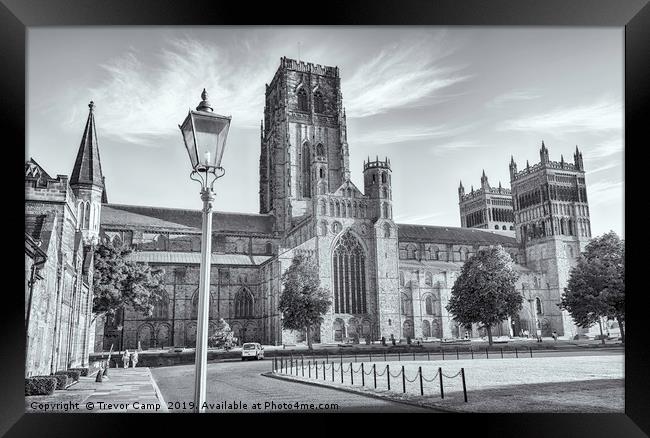 Durham Cathedral at Dusk Framed Print by Trevor Camp