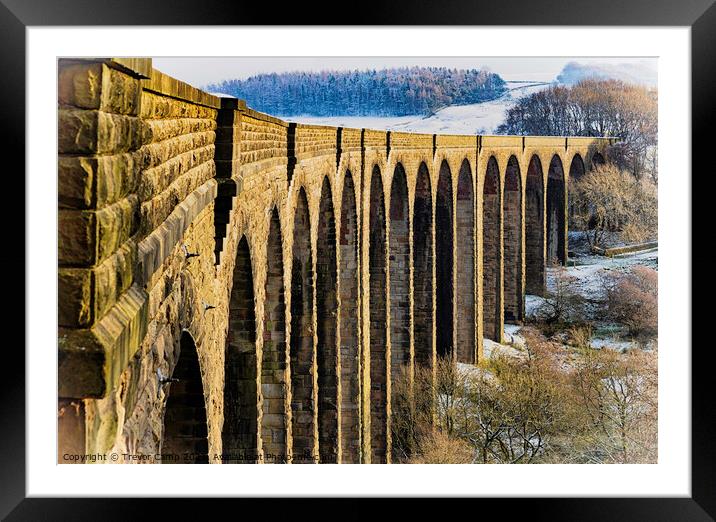 Heweden Viaduct - 01 Framed Mounted Print by Trevor Camp