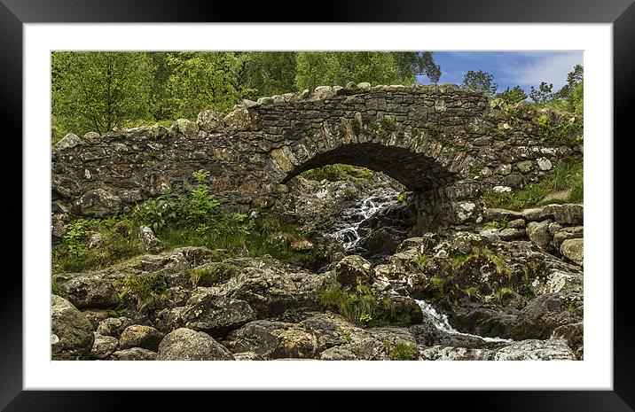 Ashness bridge Framed Mounted Print by Darren Frodsham