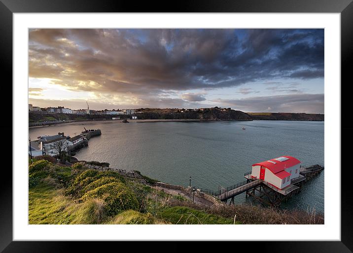 Tenby Old Lifeboat House Framed Mounted Print by Paul Deverson