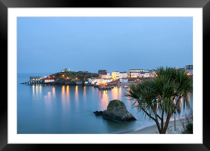 Tenby Harbour Framed Mounted Print by Paul Deverson