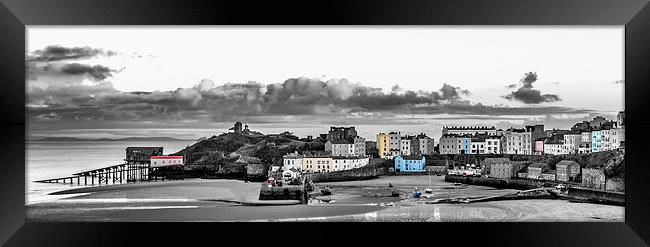 Tenby Harbour Framed Print by Paul Deverson