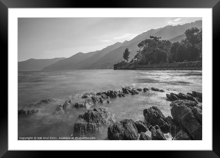 Outdoor mountain Framed Mounted Print by Kat Arul