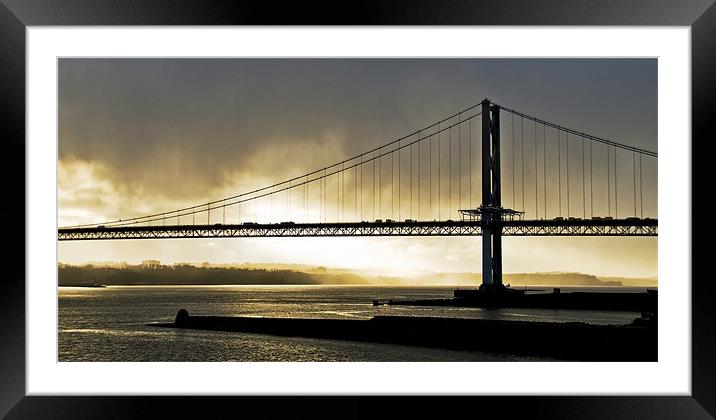 Storm Approaching Framed Mounted Print by Zenab Ahmed