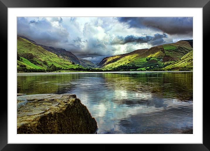 Talylyn Snowdonia National Park Framed Mounted Print by Angel wheller