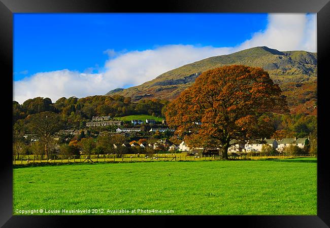 Coniston, Cumbria, UK Framed Print by Louise Heusinkveld