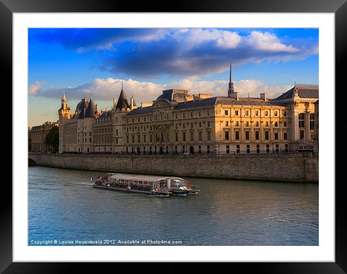 Conciergerie, Paris Framed Mounted Print by Louise Heusinkveld