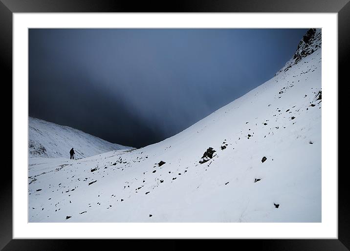 Into the abyss Framed Mounted Print by Robert Fielding