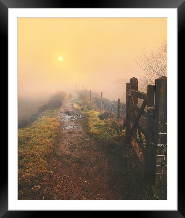 Morning sunrise Framed Mounted Print by Robert Fielding