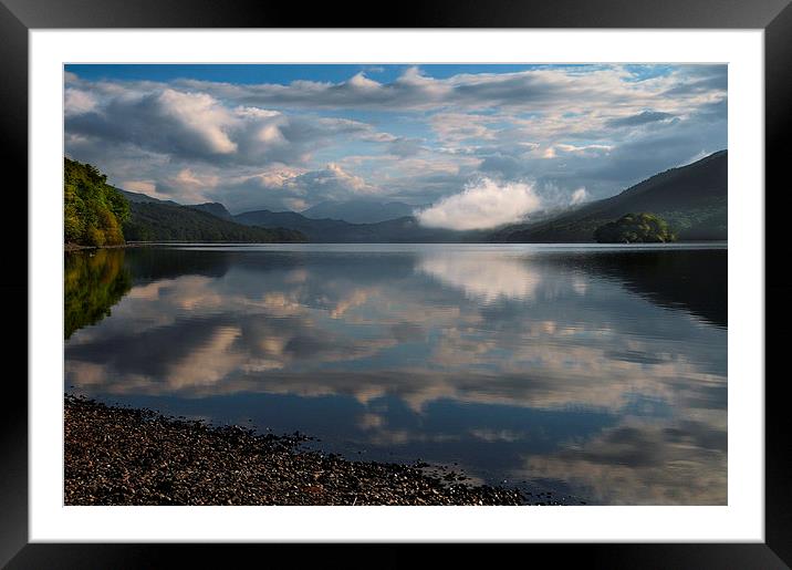Lake Coniston Framed Mounted Print by Robert Fielding