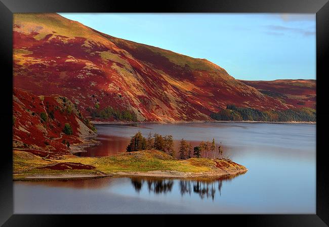 Haweswater in autumn Framed Print by Robert Fielding