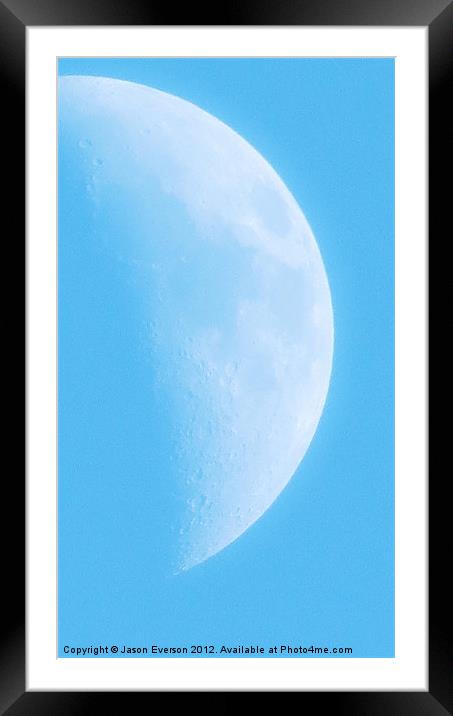 Mooning All Day Framed Mounted Print by J J Everson