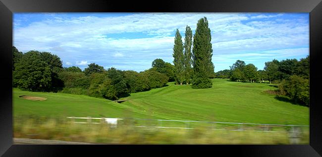 Cambridge To Kings Cross Line Framed Print by John Boekee