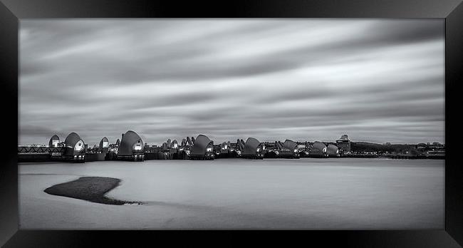 Keeping London Dry Framed Print by Garry Spight