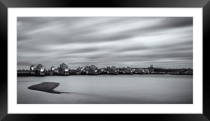 Keeping London Dry Framed Mounted Print by Garry Spight