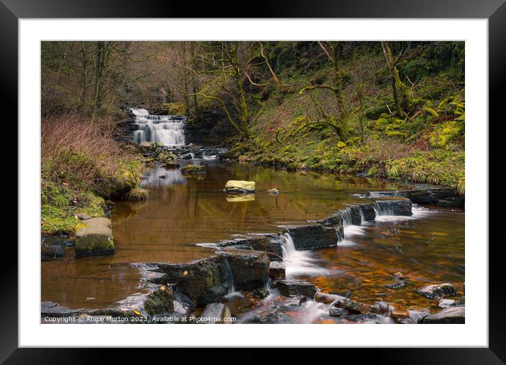 Ashgill Framed Mounted Print by Angie Morton