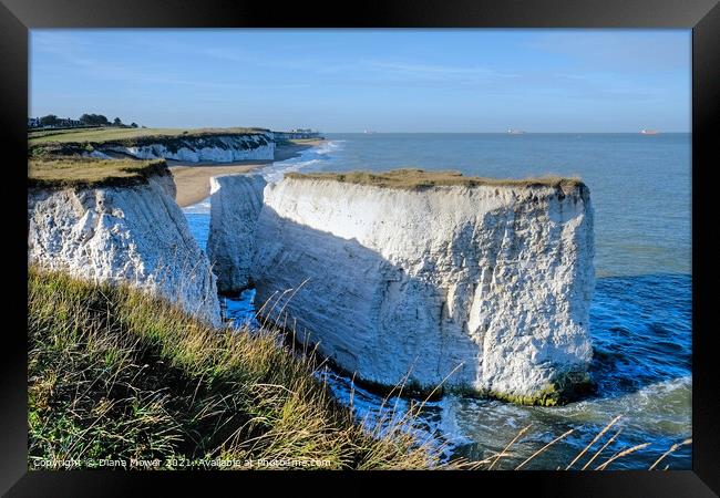 Botany Bay Kent Framed Print by Diana Mower