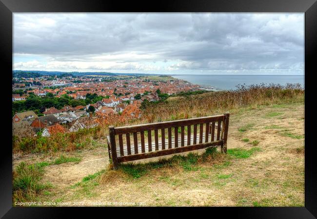 Sheringham Views   Framed Print by Diana Mower