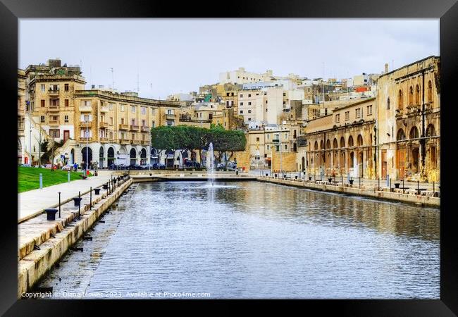 Floriana Valletta Malta Framed Print by Diana Mower