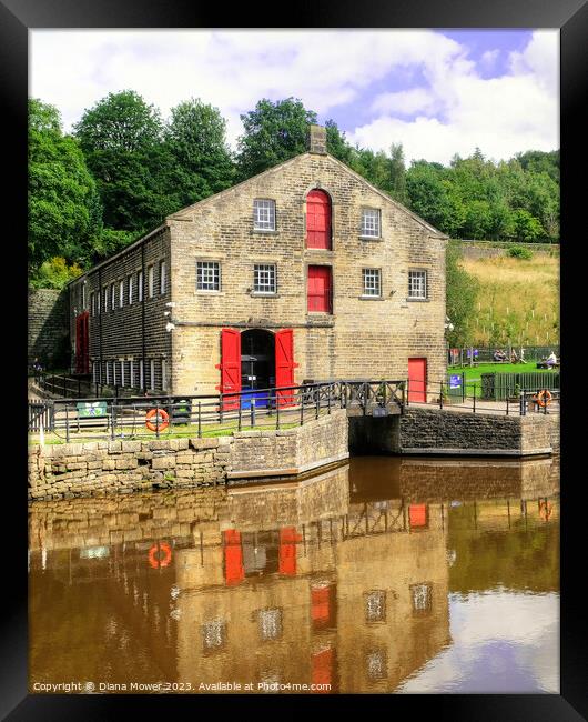 Standedge Visitor Centre Yorkshire Framed Print by Diana Mower