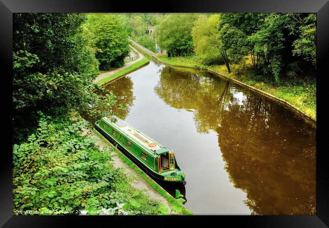 Chirk Canal Tunnel Llangollen Canal Framed Print by Diana Mower