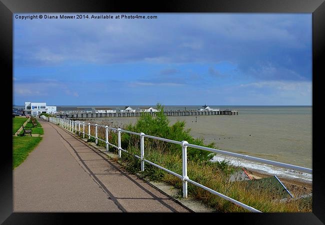  Southwold Suffolk Framed Print by Diana Mower