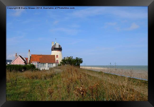  Aldeburgh Framed Print by Diana Mower