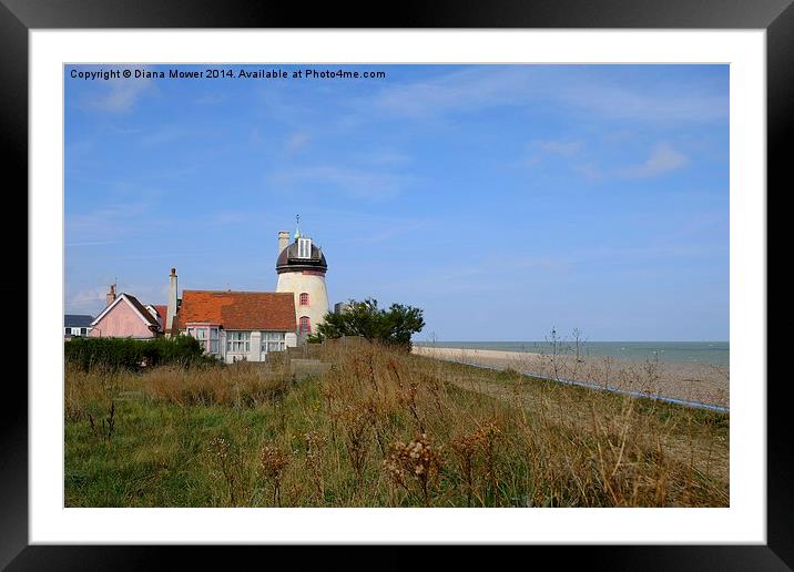  Aldeburgh Framed Mounted Print by Diana Mower