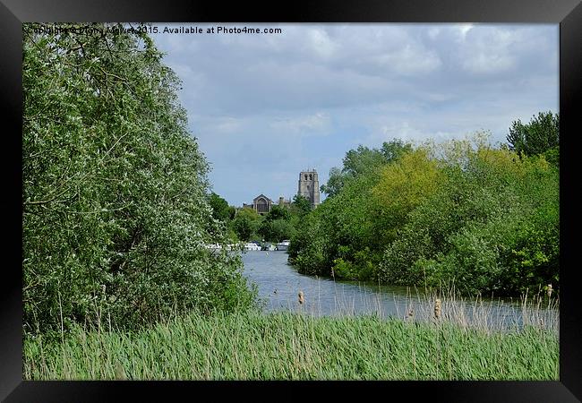 St Michaels  Beccles Suffolk   Framed Print by Diana Mower