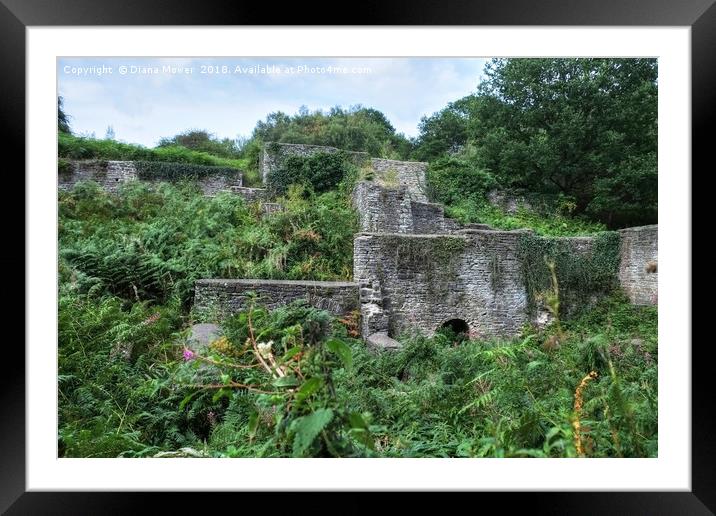 Darkhill Iron Works Framed Mounted Print by Diana Mower
