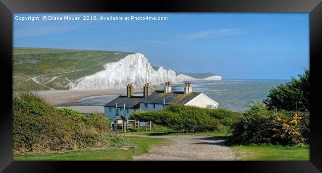 The Seven Sisters  Framed Print by Diana Mower