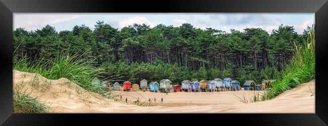 Wells next the Sea, Norfolk. Framed Print by Diana Mower
