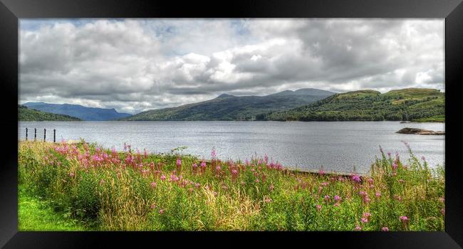 Loch Katrine Framed Print by Diana Mower