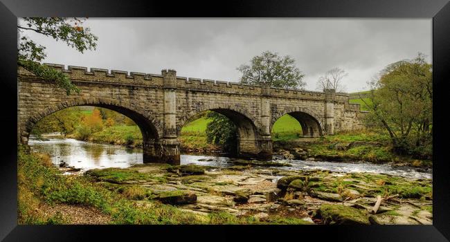 The Nidd Aquaduct Yorkshire Framed Print by Diana Mower