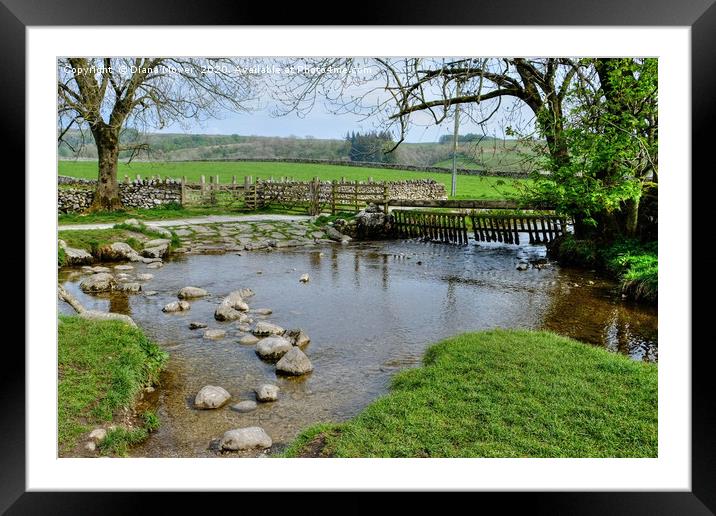  Malham Beck Yorkshire Framed Mounted Print by Diana Mower